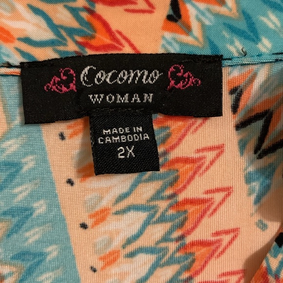 Multi-color blouse - Picture 4 of 4